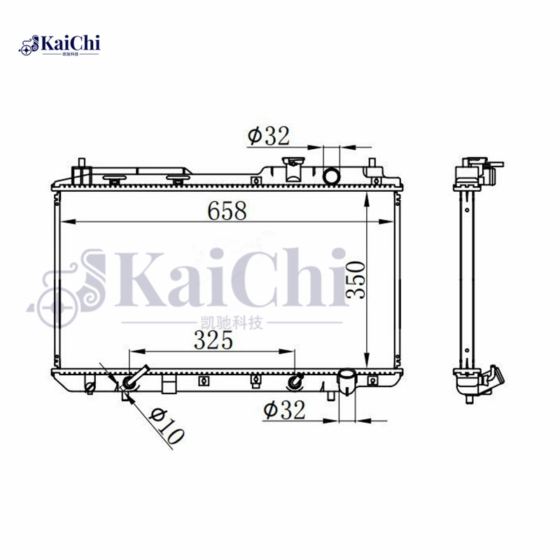 2051 Car Cooling Radiator Assembly Honda CR-V 2.0L 1997-2001
