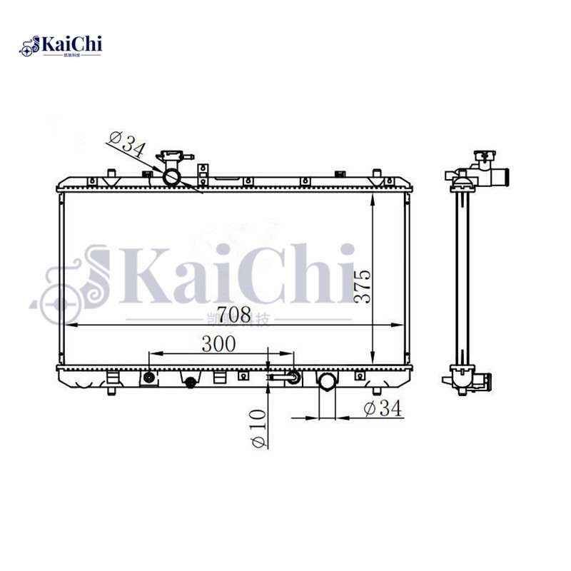 2980 Auto Engine Radiator Suzuki SX4 2.0L 2007-2013