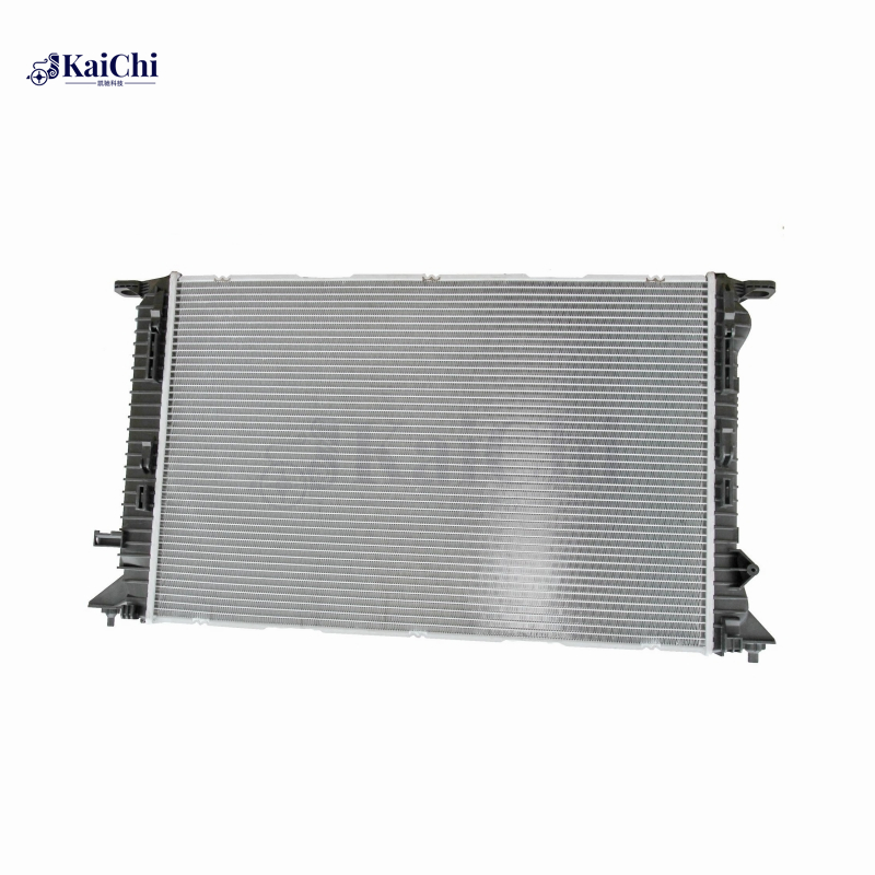 13188 Radiator With Oil Cooler For 09-18 Audi A4 A5 A6 Quattro Allroad Q3 Q5 1.8L 2.0L