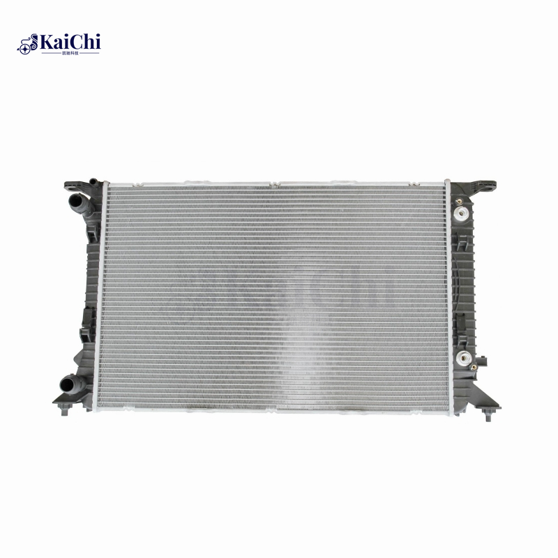 13188 Radiator With Oil Cooler For 09-18 Audi A4 A5 A6 Quattro Allroad Q3 Q5 1.8L 2.0L