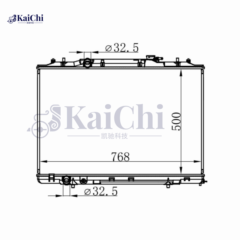 13402 Engine Radiator For 14-20 Acura MDX/19-2023 Honda Passport/16-22 Pilot/17-23 Ridgeline 3.5L