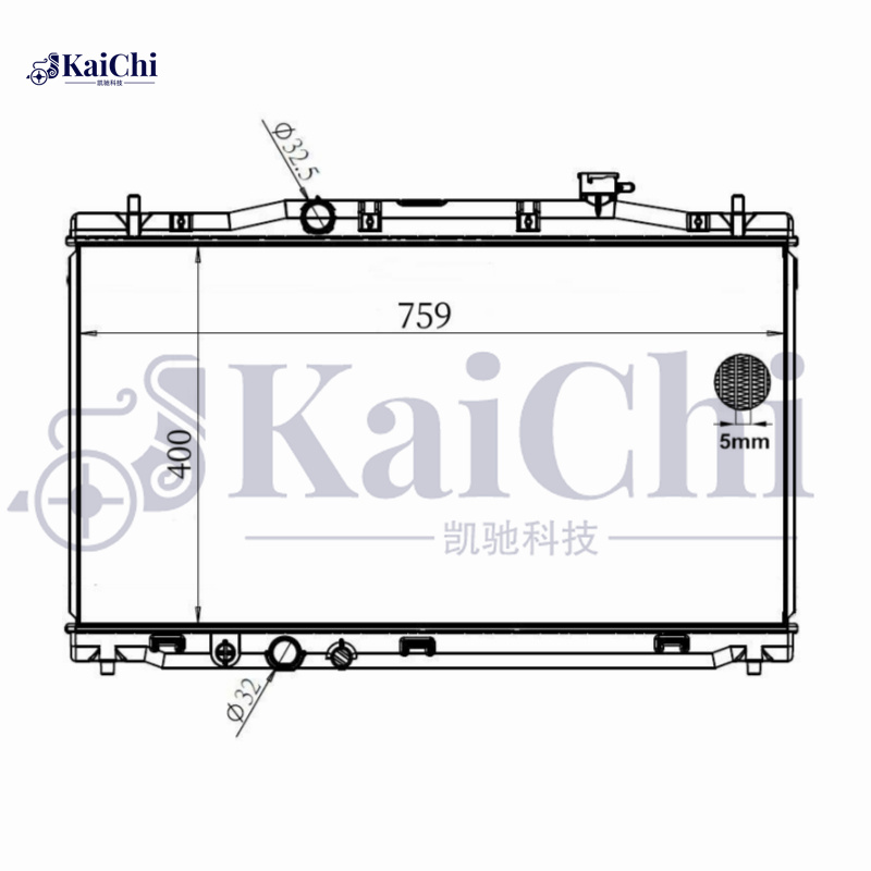 13768 Replacement Engine Radiator Fits 18-22 Honda Accord Hybrid 2.0L