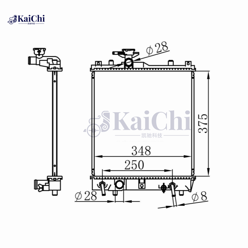 641763 Cooling Radiator For 00-03 Suzuki Ignis I/2003- Ignis I 1.3L 1.5L
