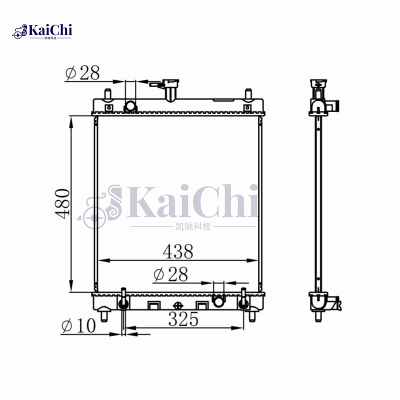 1770061J10 Engine Radiator 05-09 Suzuki APV/Supper Carry 1.6L