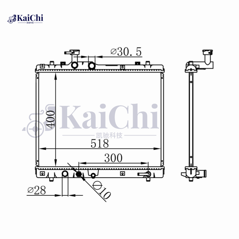 69402 Car Radiator For 2010- Suzuki Swift IV FZ NZ 1.2L 1.3D 1770069L10